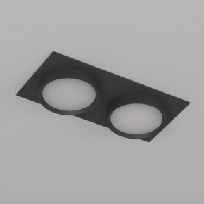 DK2092-BK Встраиваемый светильник FLAT, IP 20, до 15 Вт, GX53, LED, черный, алюминий в Когалыме - kogalym.ok-mebel.com | фото 5