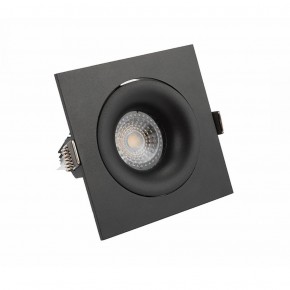 DK2121-BK Встраиваемый светильник, IP 20, 50 Вт, GU10, черный, алюминий в Когалыме - kogalym.ok-mebel.com | фото 1
