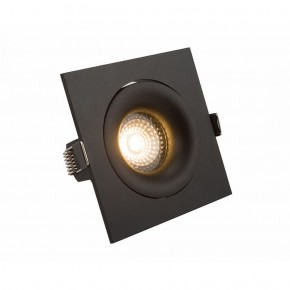 DK2121-BK Встраиваемый светильник, IP 20, 50 Вт, GU10, черный, алюминий в Когалыме - kogalym.ok-mebel.com | фото 3
