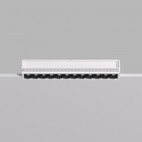 DK2532-WB Встраиваемый светильник SPACE со светодиодом под шпатлевку L240mm 220V 20W 38° 4000К IP20 белый/черный алюминий в Когалыме - kogalym.ok-mebel.com | фото 3