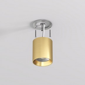 DK2610-SB Накладной светильник SHINE TUBE со светодиодом, D70*H80, IP20, 3000К, 10W, RA?90, сатинированная латунь, алюминий в Когалыме - kogalym.ok-mebel.com | фото 3