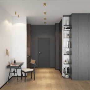 DK2615-SB Накладной светильник SHINE TUBE со светодиодом, D45*H115, IP20, 3000К, 7W, RA?90, сатинированная латунь, алюминий в Когалыме - kogalym.ok-mebel.com | фото 4