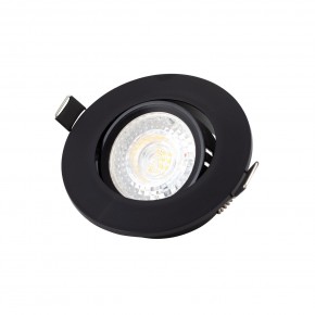 DK3020-BK Встраиваемый светильник, IP 20, 10 Вт, GU5.3, LED, черный, пластик в Когалыме - kogalym.ok-mebel.com | фото 2