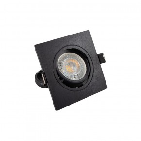 DK3021-BK Встраиваемый светильник, IP 20, 10 Вт, GU5.3, LED, черный, пластик в Когалыме - kogalym.ok-mebel.com | фото 2