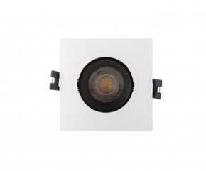 DK3021-WB Встраиваемый светильник, IP 20, 10 Вт, GU5.3, LED, белый/черный, пластик в Когалыме - kogalym.ok-mebel.com | фото
