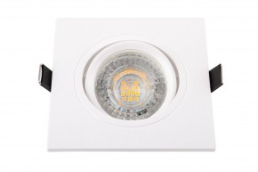 DK3021-WH Встраиваемый светильник, IP 20, 10 Вт, GU5.3, LED, белый, пластик в Когалыме - kogalym.ok-mebel.com | фото 3
