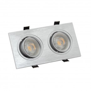 DK3022-CM Встраиваемый светильник, IP 20, 10 Вт, GU5.3, LED, серый, пластик в Когалыме - kogalym.ok-mebel.com | фото 2