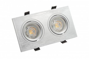 DK3022-CM Встраиваемый светильник, IP 20, 10 Вт, GU5.3, LED, серый, пластик в Когалыме - kogalym.ok-mebel.com | фото 3