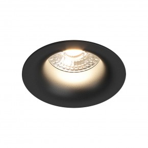 DK3024-BK Встраиваемый светильник, IP 20, 10 Вт, GU5.3, LED, черный, пластик в Когалыме - kogalym.ok-mebel.com | фото