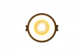 DK3026-BG Встраиваемый светильник, IP 20, 10 Вт, GU5.3, LED, черный/золотой, пластик в Когалыме - kogalym.ok-mebel.com | фото 2