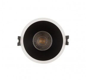 DK3026-WB Встраиваемый светильник, IP 20, 10 Вт, GU5.3, LED, белый/черный, пластик в Когалыме - kogalym.ok-mebel.com | фото