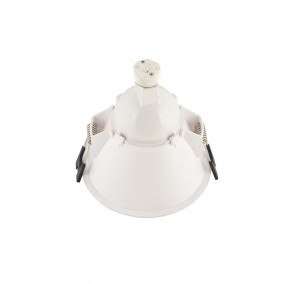 DK3026-WB Встраиваемый светильник, IP 20, 10 Вт, GU5.3, LED, белый/черный, пластик в Когалыме - kogalym.ok-mebel.com | фото 4