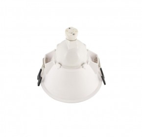 DK3026-WG Встраиваемый светильник, IP 20, 10 Вт, GU5.3, LED, белый/золотой, пластик в Когалыме - kogalym.ok-mebel.com | фото 3