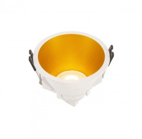 DK3026-WG Встраиваемый светильник, IP 20, 10 Вт, GU5.3, LED, белый/золотой, пластик в Когалыме - kogalym.ok-mebel.com | фото 4
