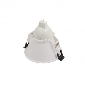 DK3026-WH Встраиваемый светильник, IP 20, 10 Вт, GU5.3, LED, белый, пластик в Когалыме - kogalym.ok-mebel.com | фото 3