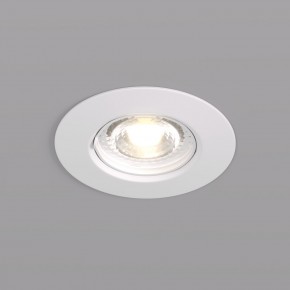 DK3028-WH Встраиваемый светильник, IP 20, 10 Вт, GU5.3, LED, белый, пластик в Когалыме - kogalym.ok-mebel.com | фото