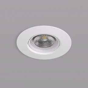 DK3028-WH Встраиваемый светильник, IP 20, 10 Вт, GU5.3, LED, белый, пластик в Когалыме - kogalym.ok-mebel.com | фото 2
