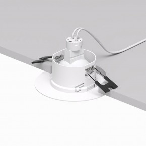 DK3028-WH Встраиваемый светильник, IP 20, 10 Вт, GU5.3, LED, белый, пластик в Когалыме - kogalym.ok-mebel.com | фото 3
