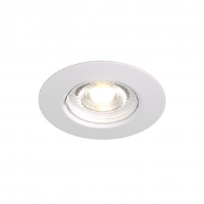 DK3028-WH Встраиваемый светильник, IP 20, 10 Вт, GU5.3, LED, белый, пластик в Когалыме - kogalym.ok-mebel.com | фото 5