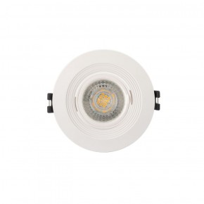 DK3029-WH Встраиваемый светильник, IP 20, 10 Вт, GU5.3, LED, белый, пластик в Когалыме - kogalym.ok-mebel.com | фото
