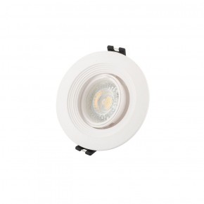 DK3029-WH Встраиваемый светильник, IP 20, 10 Вт, GU5.3, LED, белый, пластик в Когалыме - kogalym.ok-mebel.com | фото 2
