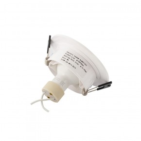 DK3029-WH Встраиваемый светильник, IP 20, 10 Вт, GU5.3, LED, белый, пластик в Когалыме - kogalym.ok-mebel.com | фото 3