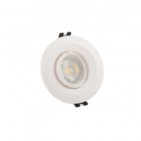 DK3029-WH Встраиваемый светильник, IP 20, 10 Вт, GU5.3, LED, белый, пластик в Когалыме - kogalym.ok-mebel.com | фото 4