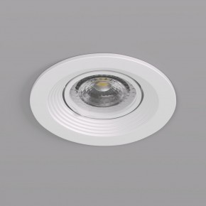 DK3029-WH Встраиваемый светильник, IP 20, 10 Вт, GU5.3, LED, белый, пластик в Когалыме - kogalym.ok-mebel.com | фото 4
