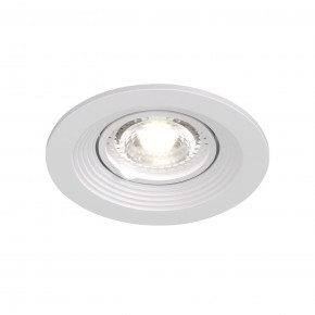 DK3029-WH Встраиваемый светильник, IP 20, 10 Вт, GU5.3, LED, белый, пластик в Когалыме - kogalym.ok-mebel.com | фото 7