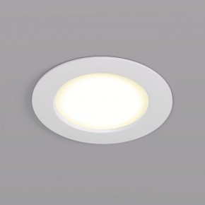 DK3046-WH Встраиваемый светильник, IP 20, 5Вт, LED, белый, пластик в Когалыме - kogalym.ok-mebel.com | фото