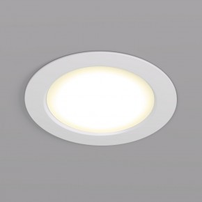 DK3048-WH Встраиваемый светильник, IP 20, 7Вт, LED, белый, пластик в Когалыме - kogalym.ok-mebel.com | фото