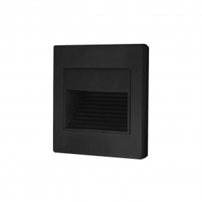 DK3050-BK Светильник встраиваемый в стену, IP 20, LED 3000, 1 Вт, черный пластик в Когалыме - kogalym.ok-mebel.com | фото