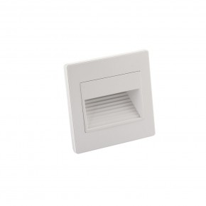 DK3050-WH Светильник встраиваемый в стену, IP 20, LED 3000, 1 Вт, белый, пластик в Когалыме - kogalym.ok-mebel.com | фото 2