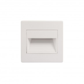 DK3050-WH Светильник встраиваемый в стену, IP 20, LED 3000, 1 Вт, белый, пластик в Когалыме - kogalym.ok-mebel.com | фото 3