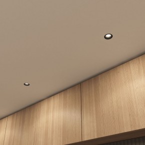 DK3055-BK Встраиваемый светильник, IP 20, 10 Вт, GU5.3, LED, черный, пластик в Когалыме - kogalym.ok-mebel.com | фото 4