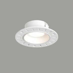 DK3055-WH Встраиваемый светильник, IP 20, 10 Вт, GU5.3, LED, белый, пластик в Когалыме - kogalym.ok-mebel.com | фото