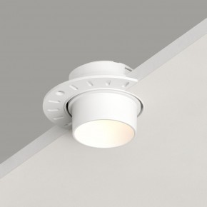 DK3056-WH Встраиваемый светильник под шпатлевку, IP20, до 15 Вт, LED, GU5,3, белый, пластик в Когалыме - kogalym.ok-mebel.com | фото 2