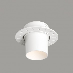DK3057-WH Встраиваемый светильник под шпатлевку, IP20, до 15 Вт, LED, GU5,3, белый, пластик в Когалыме - kogalym.ok-mebel.com | фото