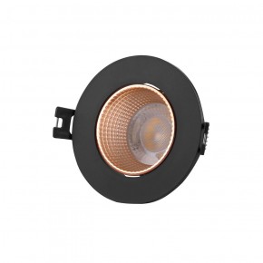 DK3061-BBR Встраиваемый светильник, IP 20, 10 Вт, GU5.3, LED, черный/бронзовый, пластик в Когалыме - kogalym.ok-mebel.com | фото