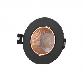 DK3061-BBR Встраиваемый светильник, IP 20, 10 Вт, GU5.3, LED, черный/бронзовый, пластик в Когалыме - kogalym.ok-mebel.com | фото
