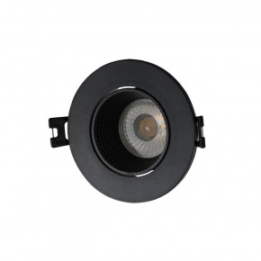 DK3061-BK Встраиваемый светильник, IP 20, 10 Вт, GU5.3, LED, черный/черный, пластик в Когалыме - kogalym.ok-mebel.com | фото
