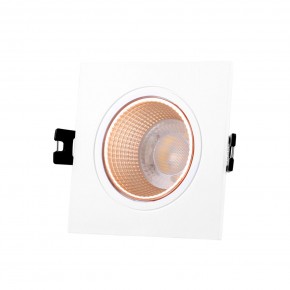 DK3071-WBR Встраиваемый светильник, IP 20, 10 Вт, GU5.3, LED, белый/бронзовый, пластик в Когалыме - kogalym.ok-mebel.com | фото