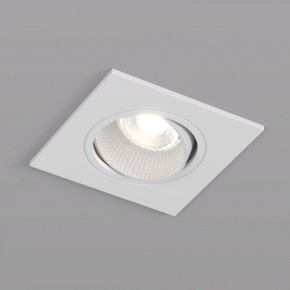 DK3071-WH Встраиваемый светильник, IP 20, 10 Вт, GU5.3, LED, белый/белый, пластик в Когалыме - kogalym.ok-mebel.com | фото 3