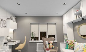 DK3072-BK+WH Встраиваемый светильник, IP 20, 10 Вт, GU5.3, LED, черный/белый, пластик в Когалыме - kogalym.ok-mebel.com | фото 2