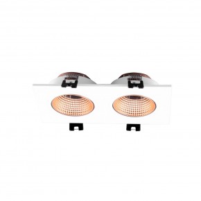 DK3072-WBR Встраиваемый светильник, IP 20, 10 Вт, GU5.3, LED, белый/бронзовый, пластик в Когалыме - kogalym.ok-mebel.com | фото 2