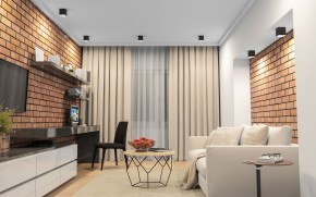 DK3080-BW+BK Светильник накладной IP 20, 10 Вт, GU5.3, LED, черно-белый/черный, пластик в Когалыме - kogalym.ok-mebel.com | фото 2