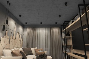 DK3090-BK+CH Светильник накладной IP 20, 10 Вт, GU5.3, LED, черный/хром, пластик в Когалыме - kogalym.ok-mebel.com | фото 2