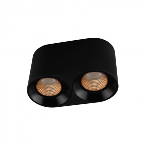 DK3096-BK+BR Светильник накладной IP 20, 10 Вт, GU5.3, LED, черный/бронзовый, пластик в Когалыме - kogalym.ok-mebel.com | фото