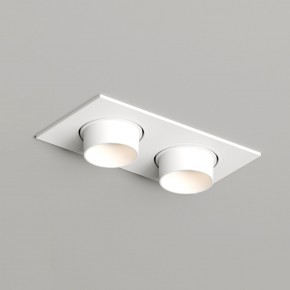 DK3122-WH Встраиваемый светильник, IP20, до 15 Вт, LED, GU5,3, белый, пластик в Когалыме - kogalym.ok-mebel.com | фото