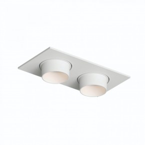 DK3122-WH Встраиваемый светильник, IP20, до 15 Вт, LED, GU5,3, белый, пластик в Когалыме - kogalym.ok-mebel.com | фото 4